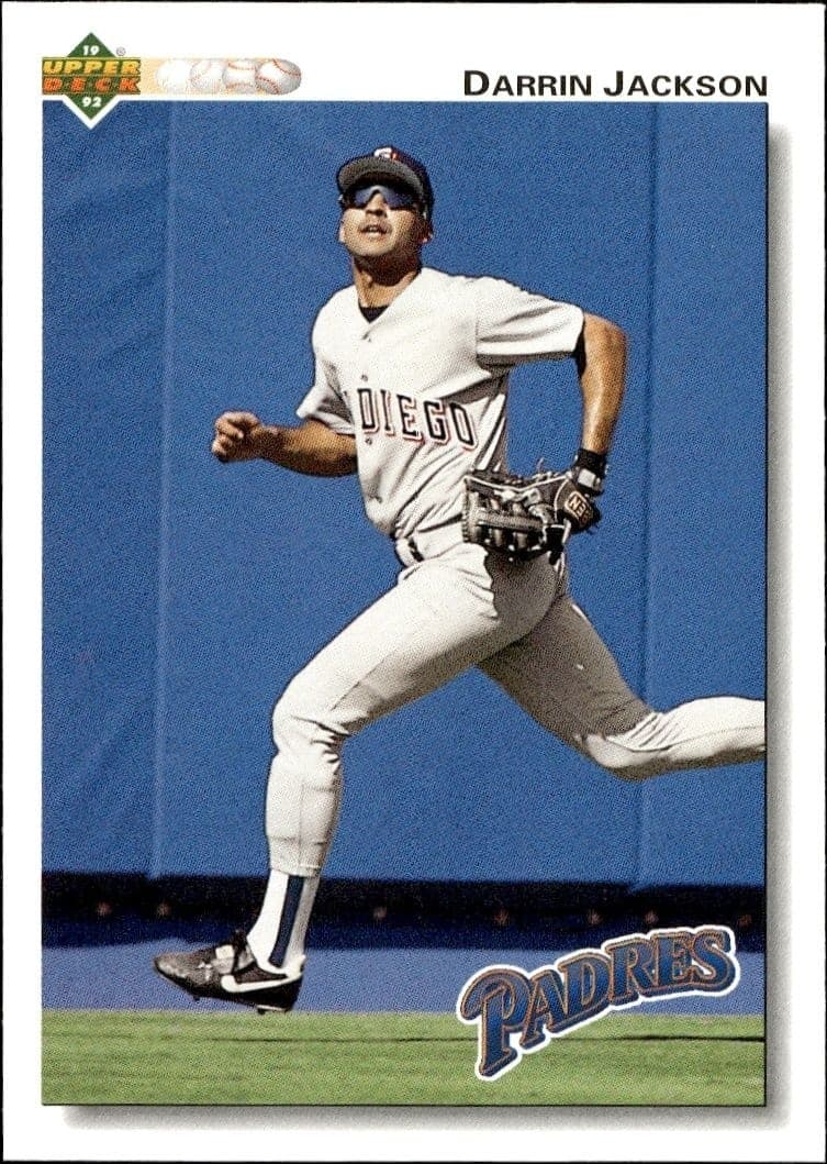 1992 Upper-Deck Darrin Jackson #328 trading card