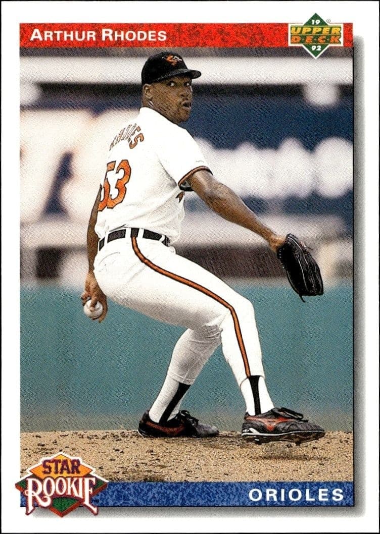 1992 Upper-Deck Arthur Rhodes #17 trading card