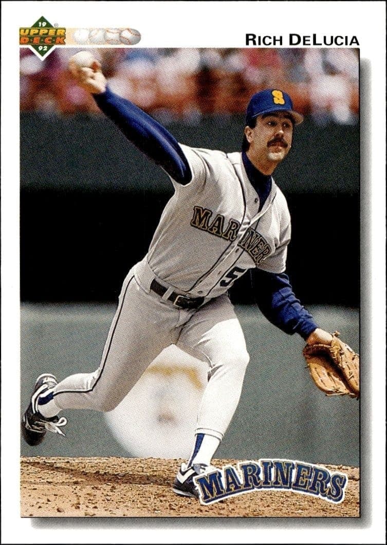 1992 Upper-Deck Rich DeLucia #637 trading card