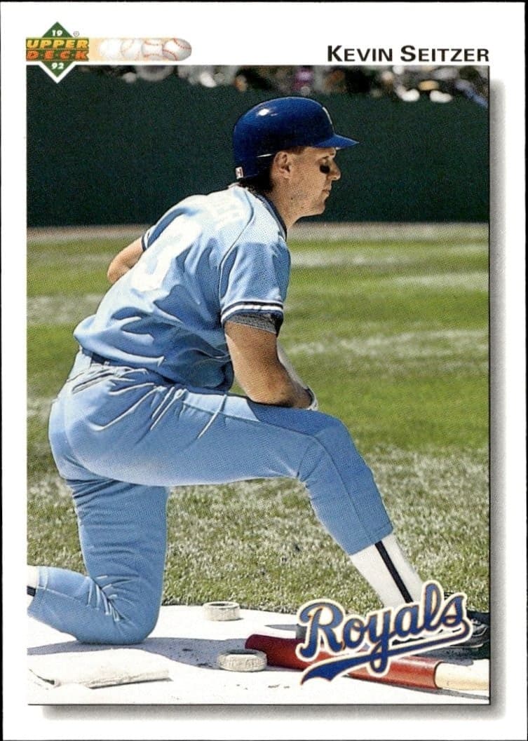 1992 Upper-Deck Kevin Seitzer #327 trading card