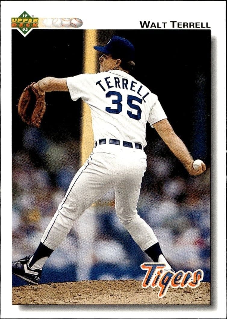 1992 Upper-Deck Walt Terrell #520 trading card