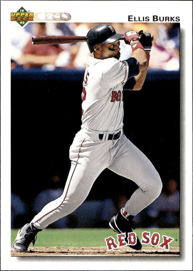 1992 Upper-Deck Ellis Burks #525 trading card