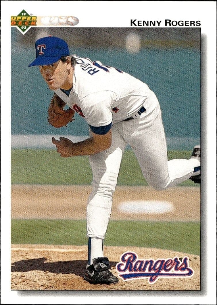 1992 Upper-Deck Kenny Rogers #651 trading card