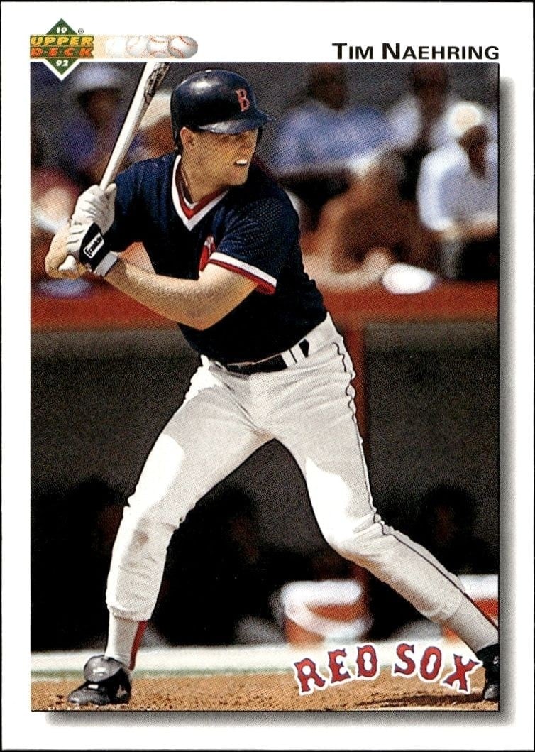 1992 Upper-Deck Tim Naehring #523 trading card