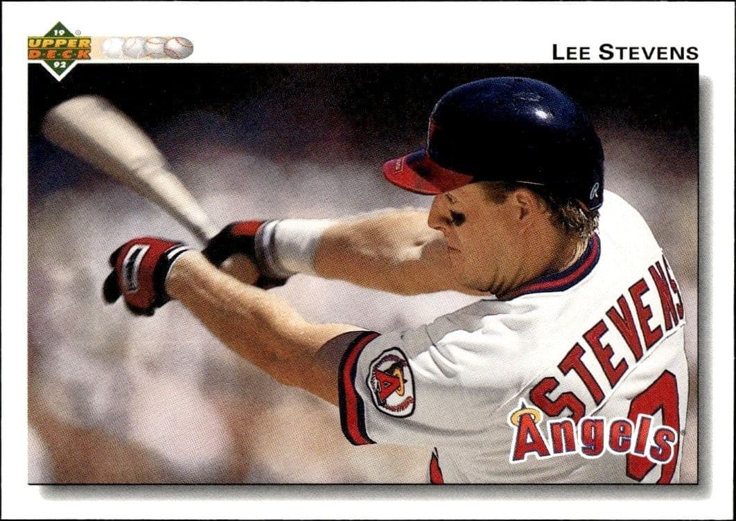 1992 Upper-Deck Lee Stevens #634 trading card