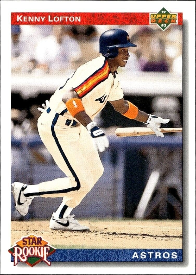 1992 Upper-Deck Kenny Lofton #25 trading card