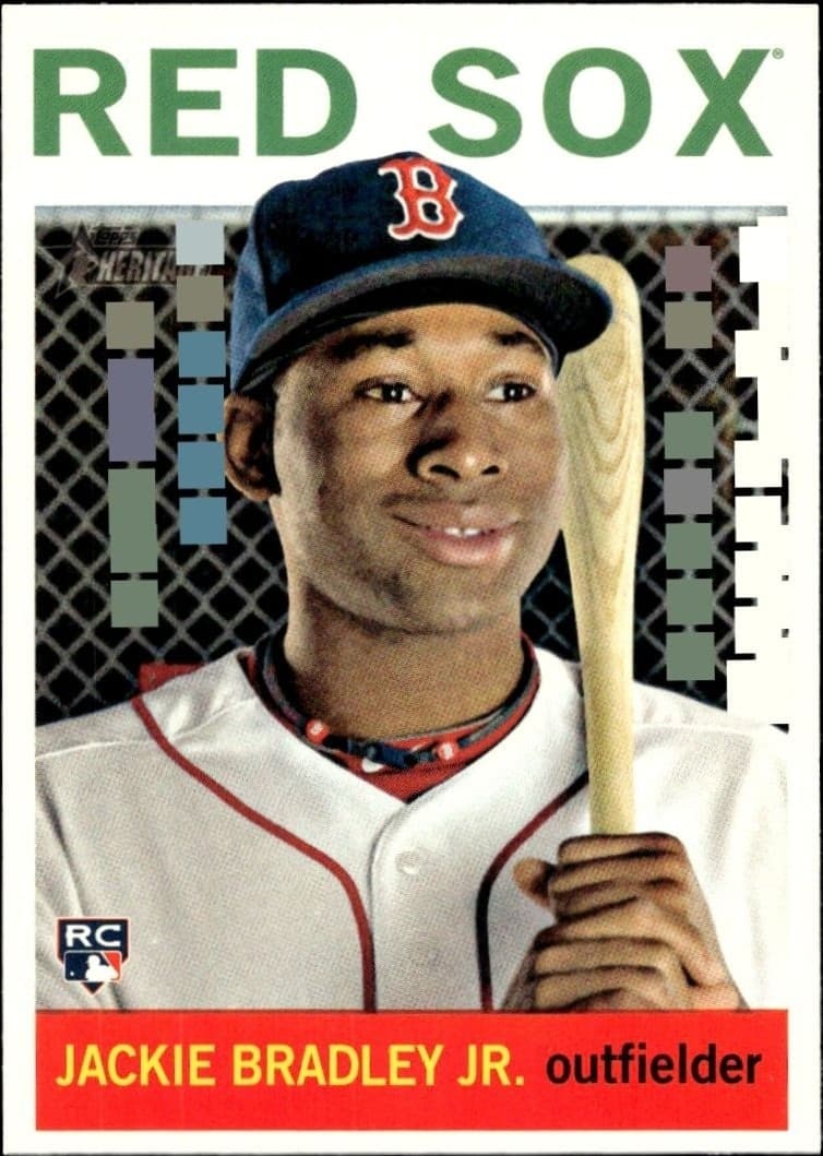 2013 Topps Heritage High Number Jackie Bradley Jr. #H511 trading card
