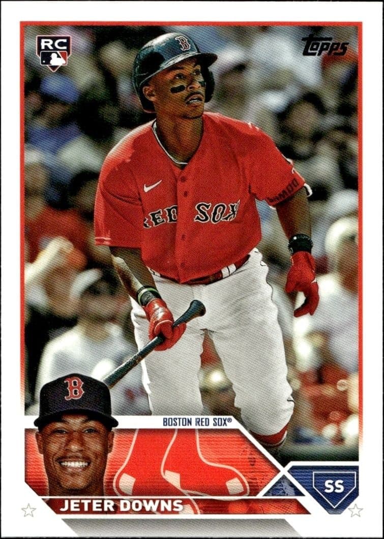 2023 Topps Series 1 Jeter Downs #165 trading card