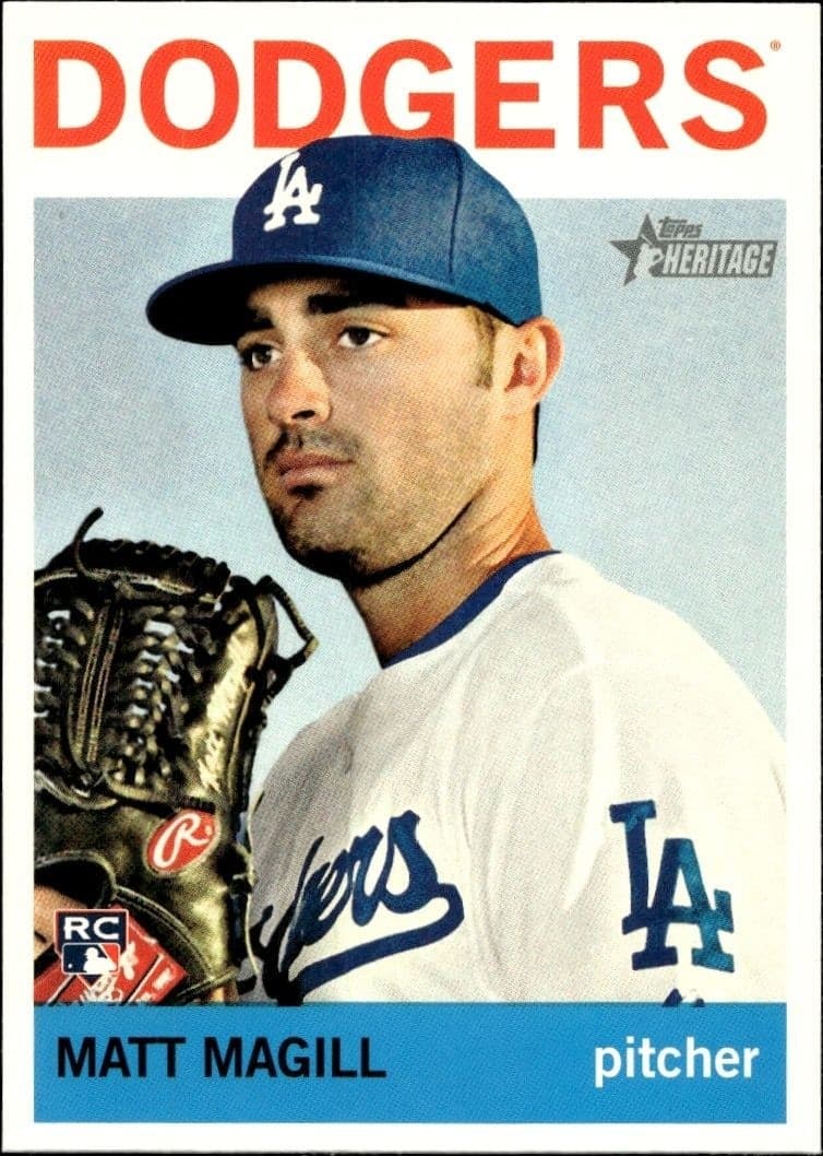 2013 Topps Heritage High Number Matt Magill #H526 trading card