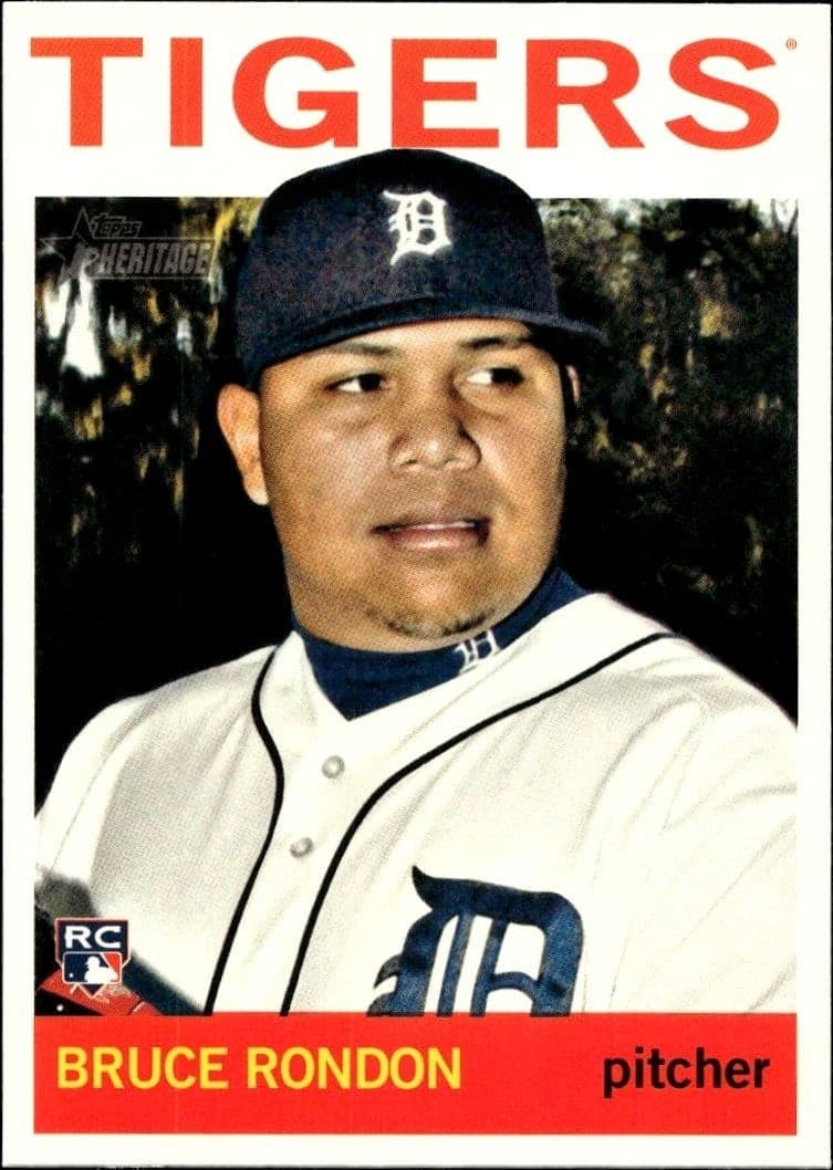 2013 Topps Heritage High Number Bruce Rondon #H512 trading card