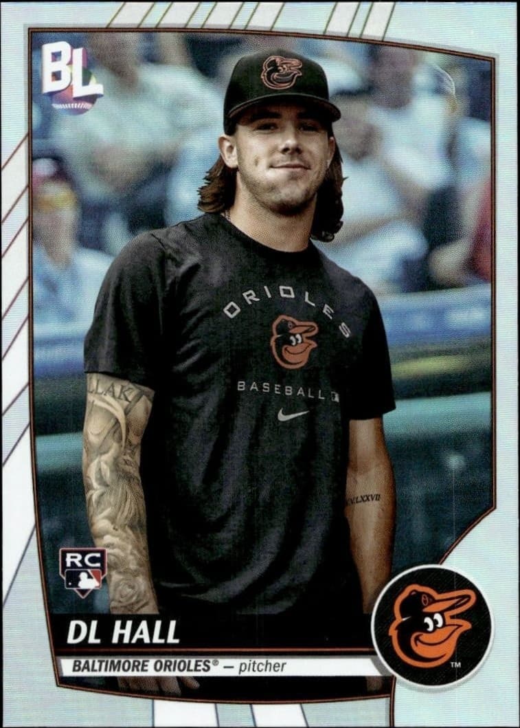 2023 Topps Big League Dl Hall #207 trading card