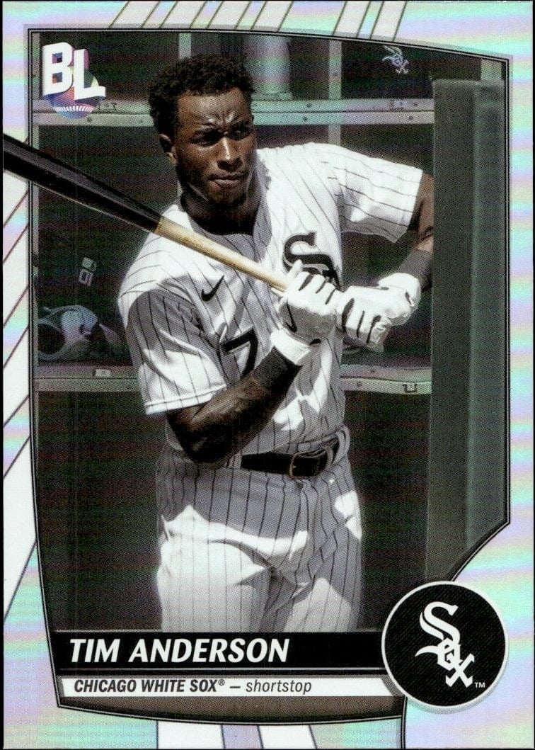 Tim Anderson 2023 Topps Big League #216 Baseball Trading Card - Front 2023 Topps Big League Tim Anderson #216 baseball trading card front