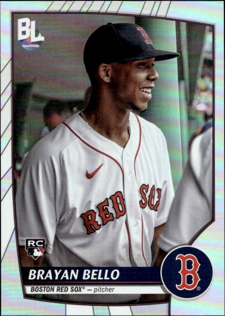 Brayan Bello 2023 Topps Big League #211 Baseball Trading Card - Front 2023 Topps Big League Brayan Bello #211 baseball trading card front
