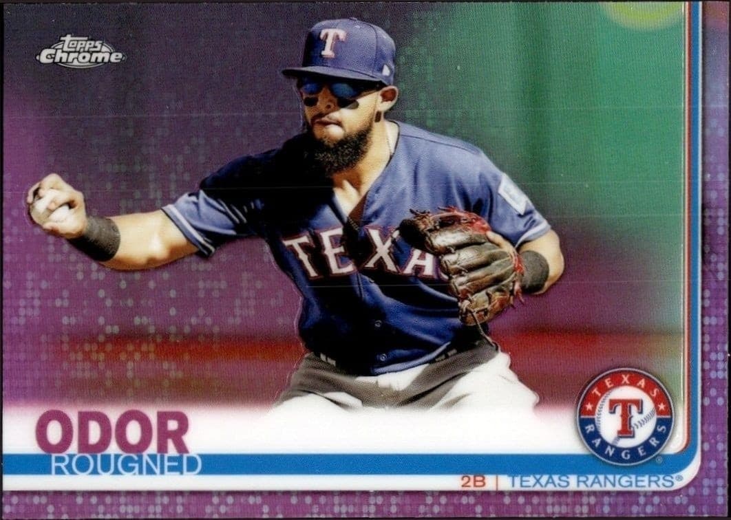 2019 Topps Chrome Rougned Odor #191 trading card