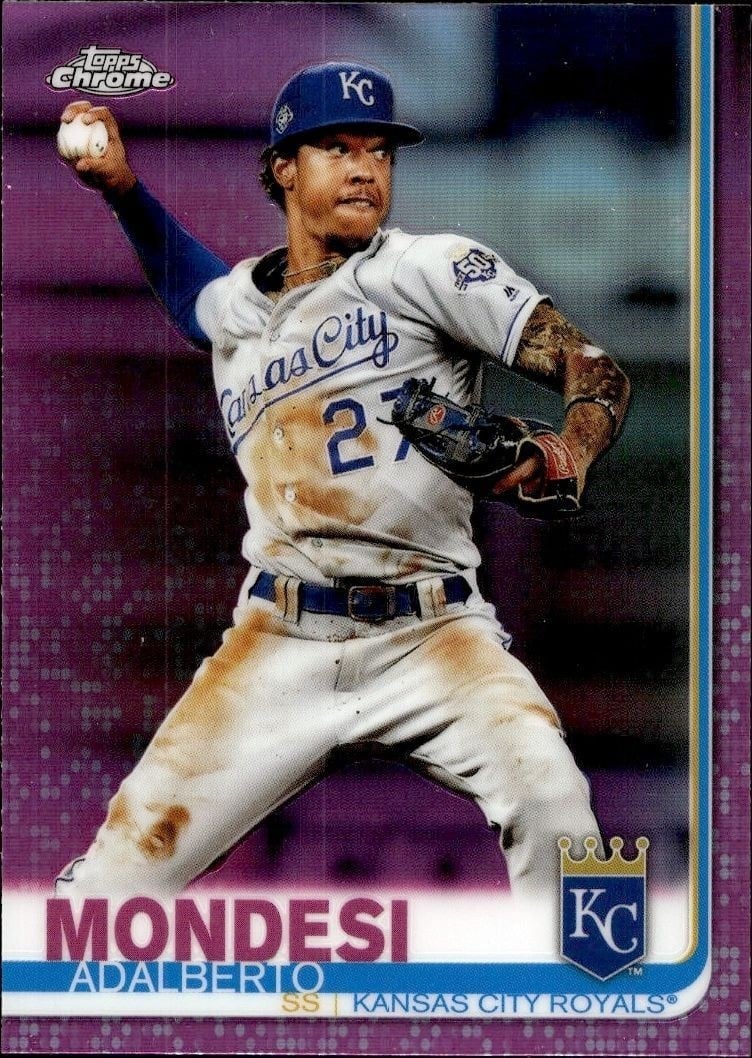 2019 Topps Chrome Adalberto Mondesi #164 trading card