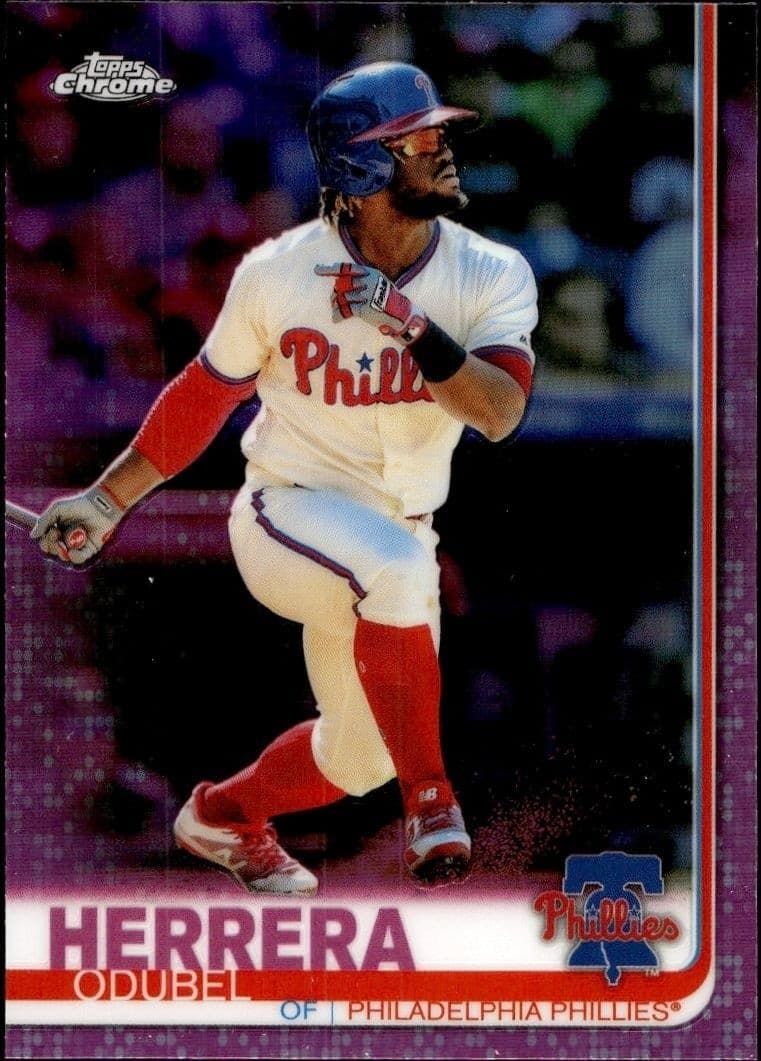 2019 Topps Chrome Odubel Herrera #103 trading card