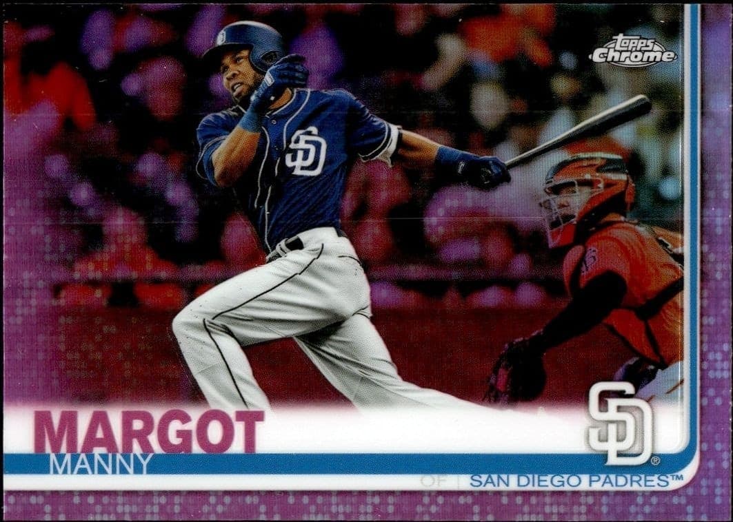 2019 Topps Chrome Manny Margot #154 trading card