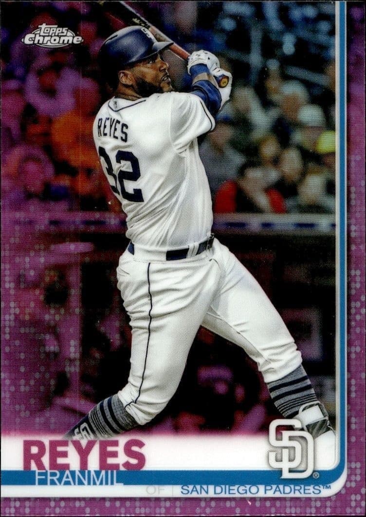 2019 Topps Chrome Franmil Reyes #92 trading card