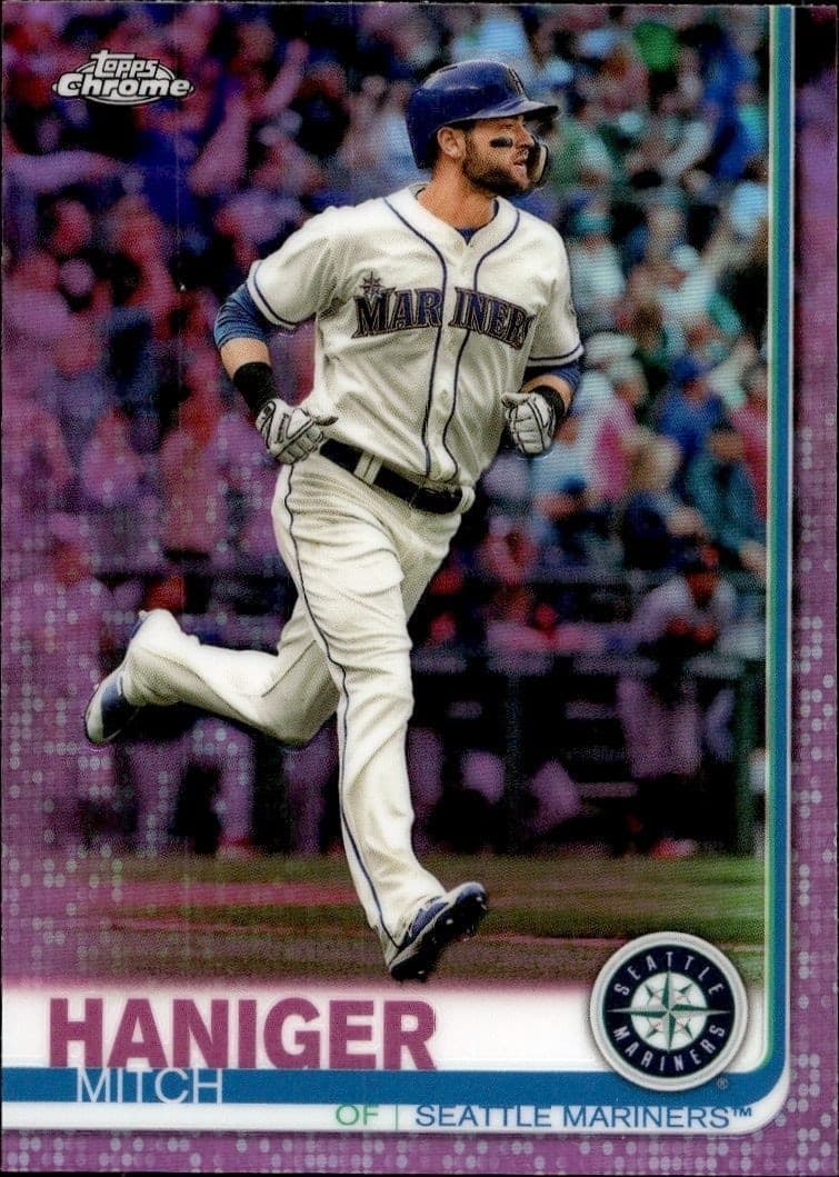 2019 Topps Chrome Mitch Haniger #138 trading card