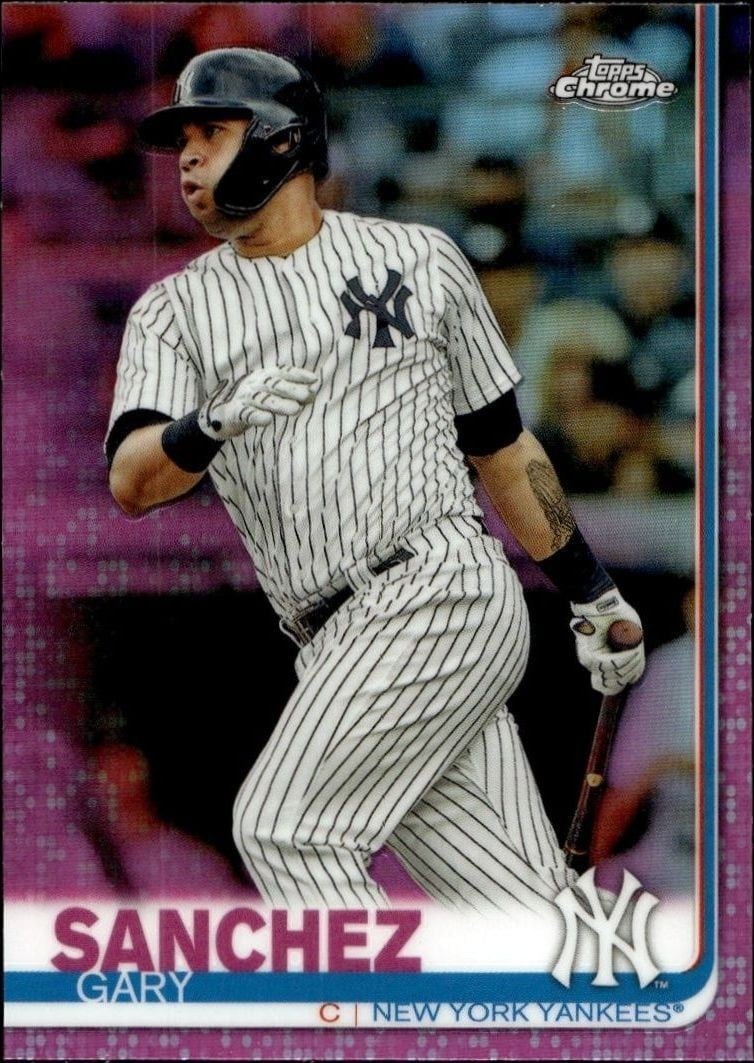 2019 Topps Chrome Gary Sanchez #22 trading card