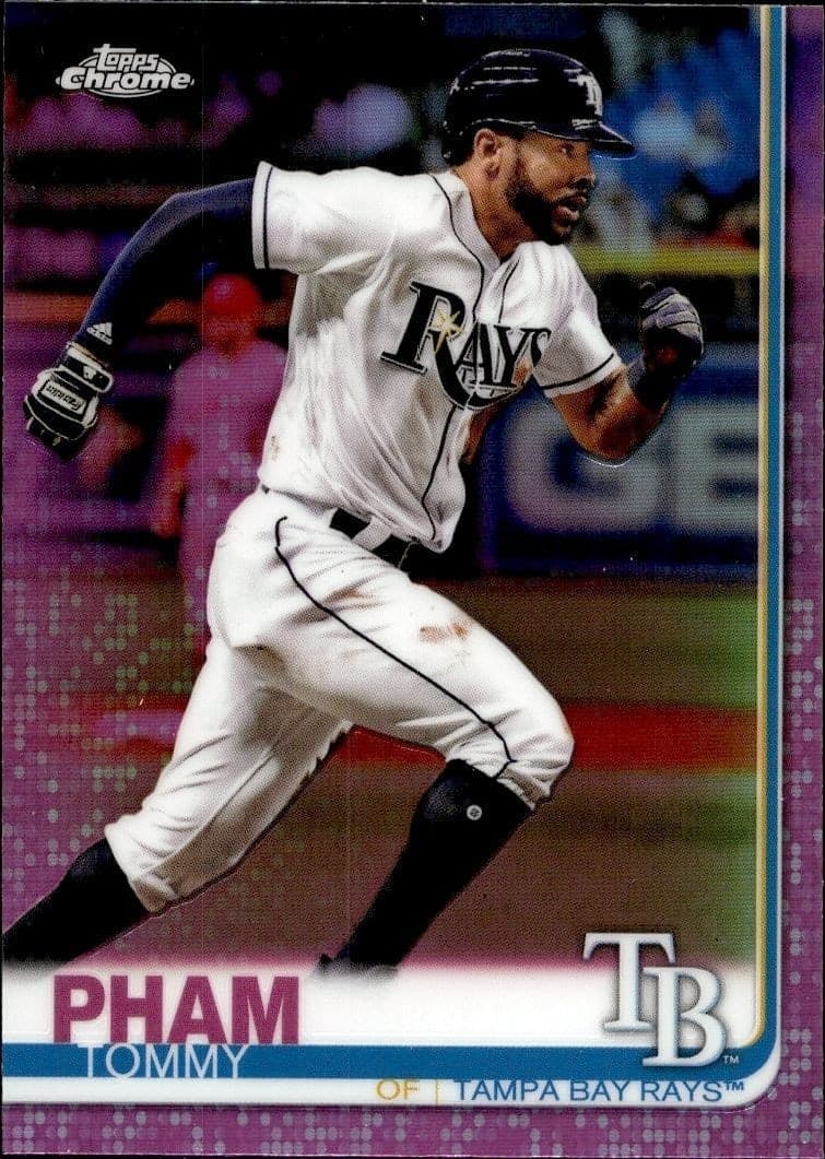 2019 Topps Chrome Tommy Pham #45 trading card