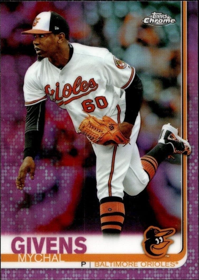 2019 Topps Chrome Mychal Givens #49 trading card