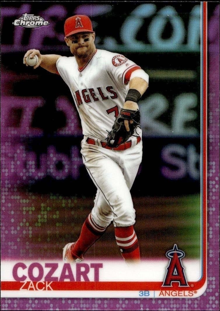 2019 Topps Chrome Zack Cozart #43 trading card