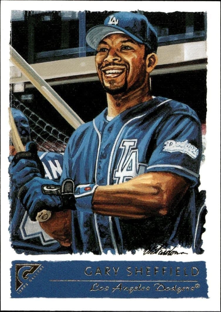 2001 Topps Gallery Gary Sheffield #68 trading card