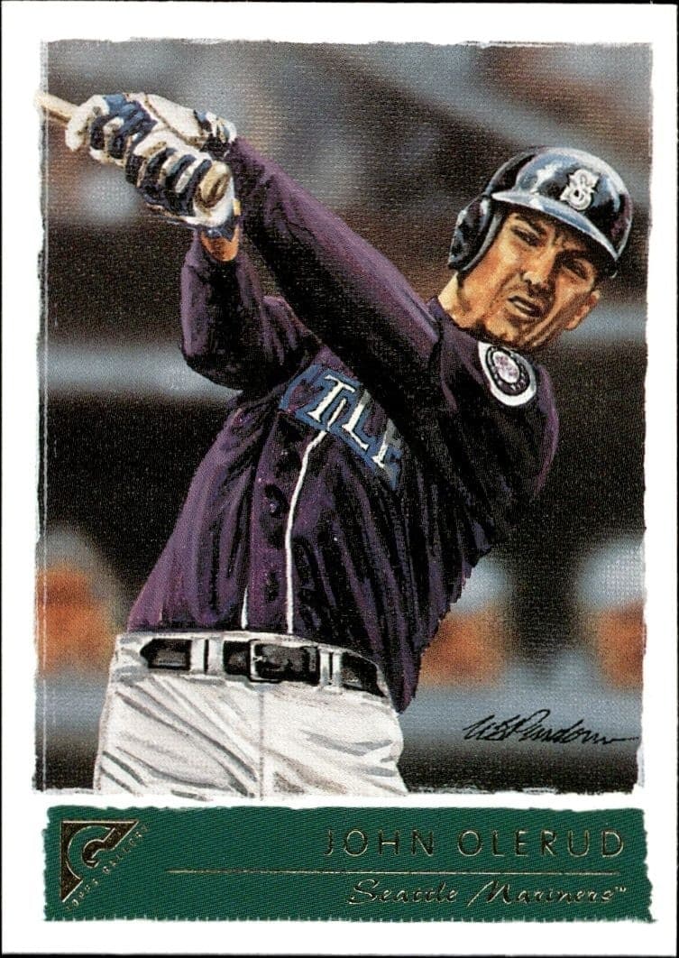 2001 Topps Gallery John Olerud #74 trading card