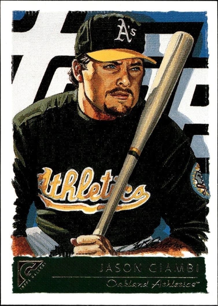 2001 Topps Gallery Jason Giambi #12 trading card
