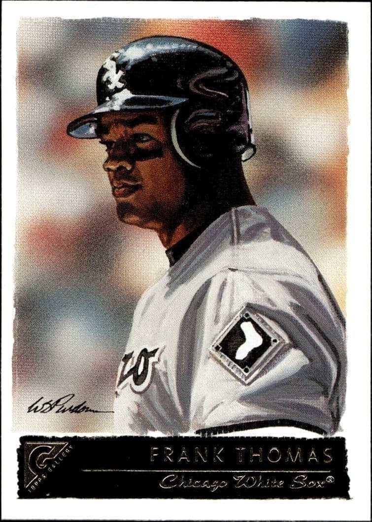 2001 Topps Gallery Frank Thomas #83 trading card