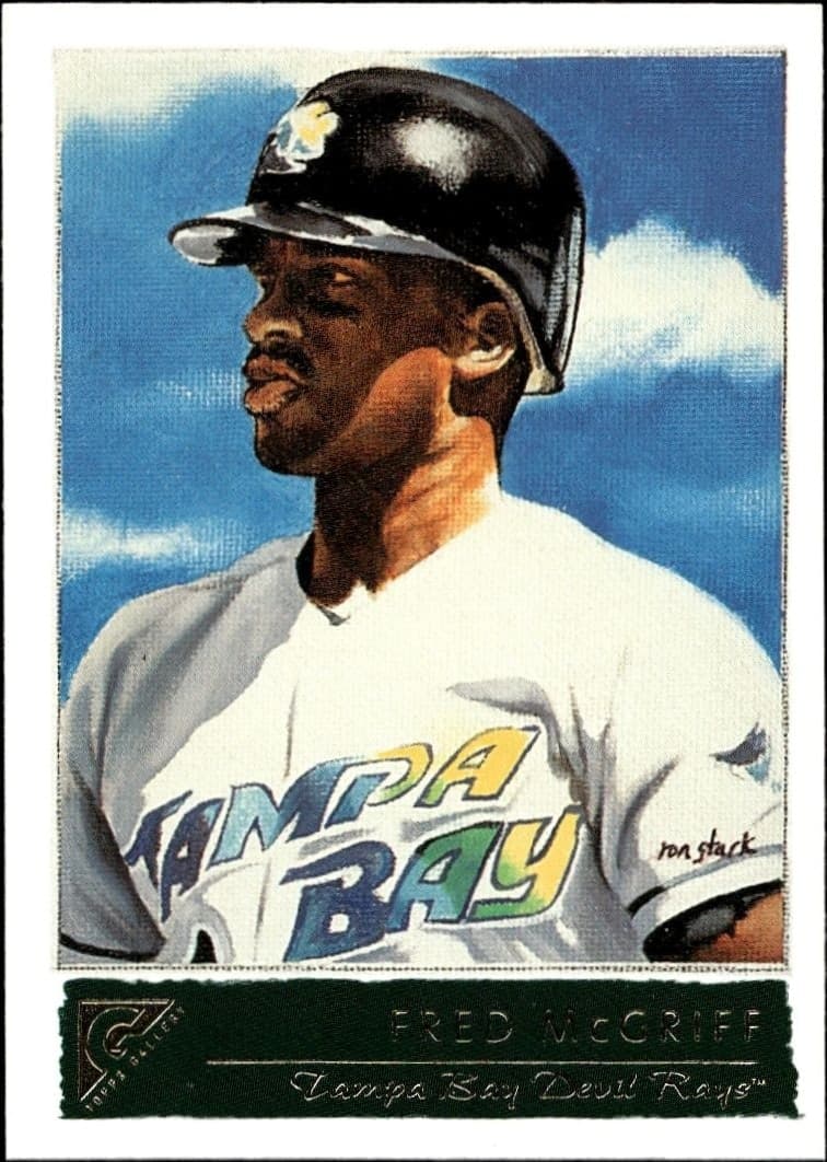 2001 Topps Gallery Fred McGriff #95 trading card
