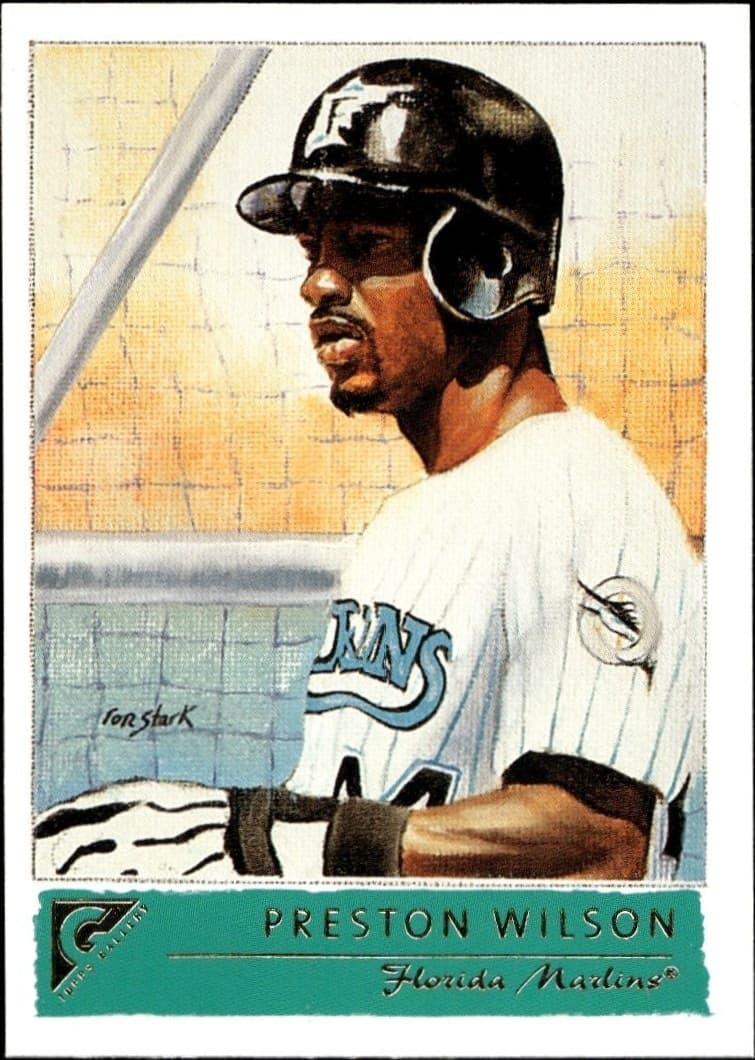 2001 Topps Gallery Preston Wilson #66 trading card