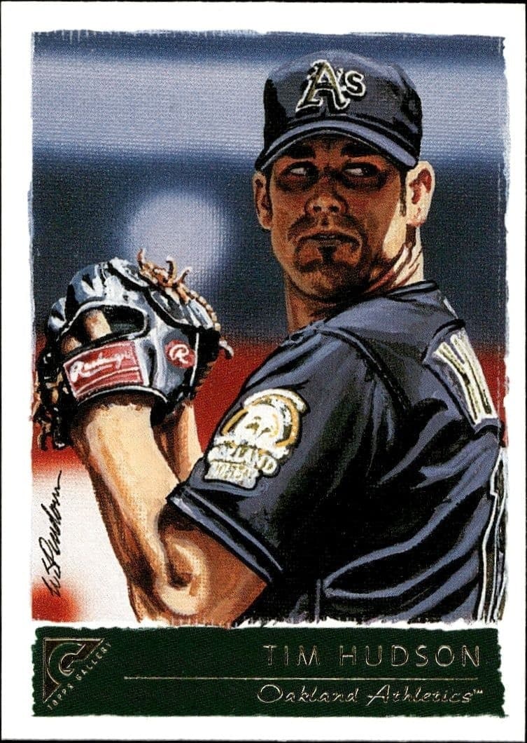 2001 Topps Gallery Tim Hudson #52 trading card