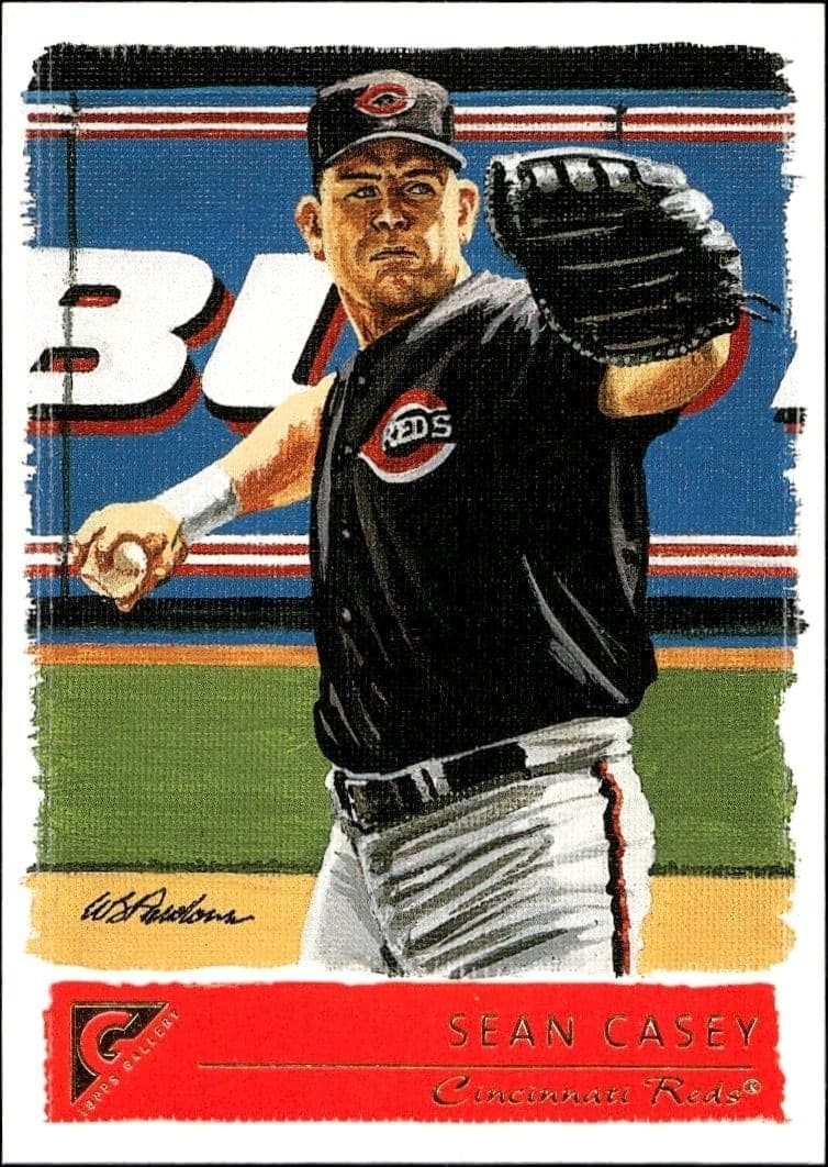 2001 Topps Gallery Sean Casey #44 trading card