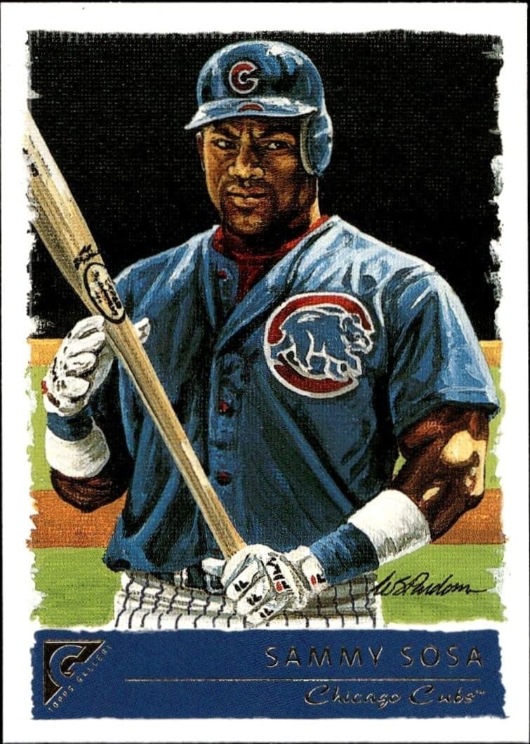 2001 Topps Gallery Sammy Sosa #43 trading card