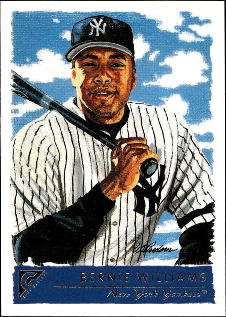 2001 Topps Gallery Bernie Williams #31 trading card