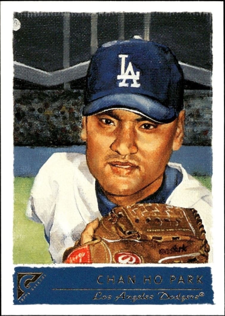 Chan Ho Park 2001 Topps Gallery #29 Baseball Trading Card - Front 2001 Topps Gallery Chan Ho Park #29 baseball trading card front