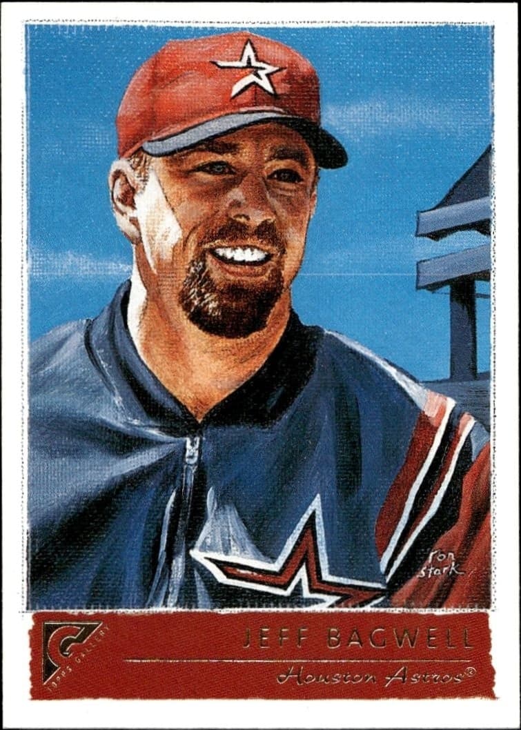 2001 Topps Gallery Jeff Bagwell #27 trading card