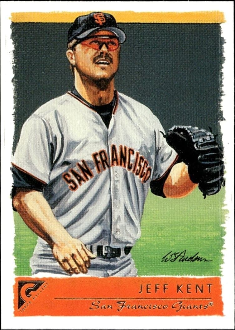 2001 Topps Gallery Jeff Kent #14 trading card