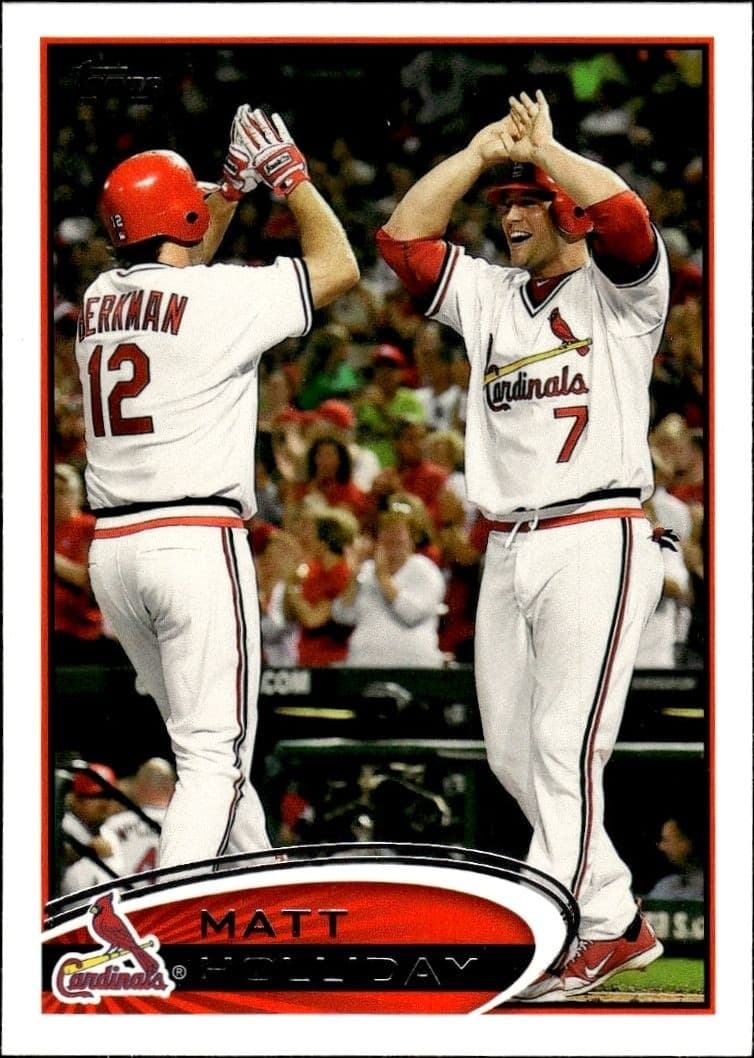 2012 Topps Series 1 Matt Holliday #320 trading card