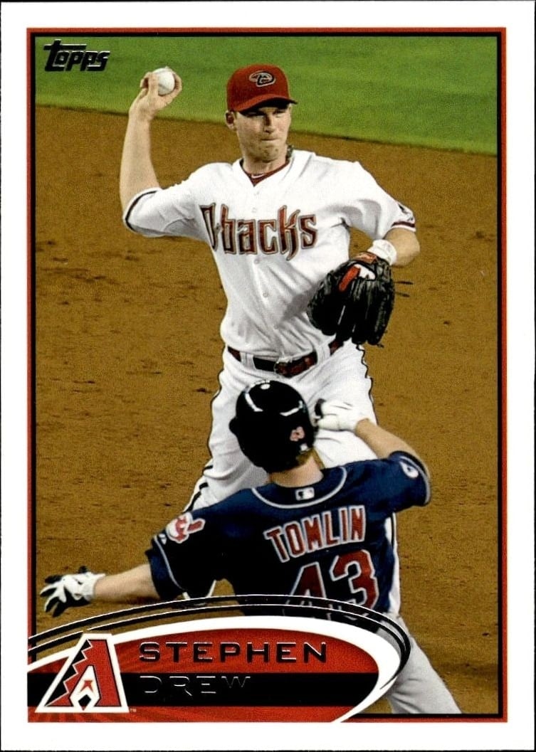 2012 Topps Series 1 Stephen Drew #248 trading card