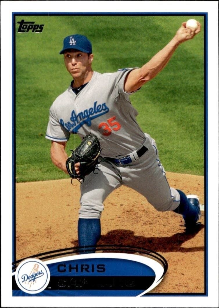 2012 Topps Series 2 Chris Capuano #482 trading card