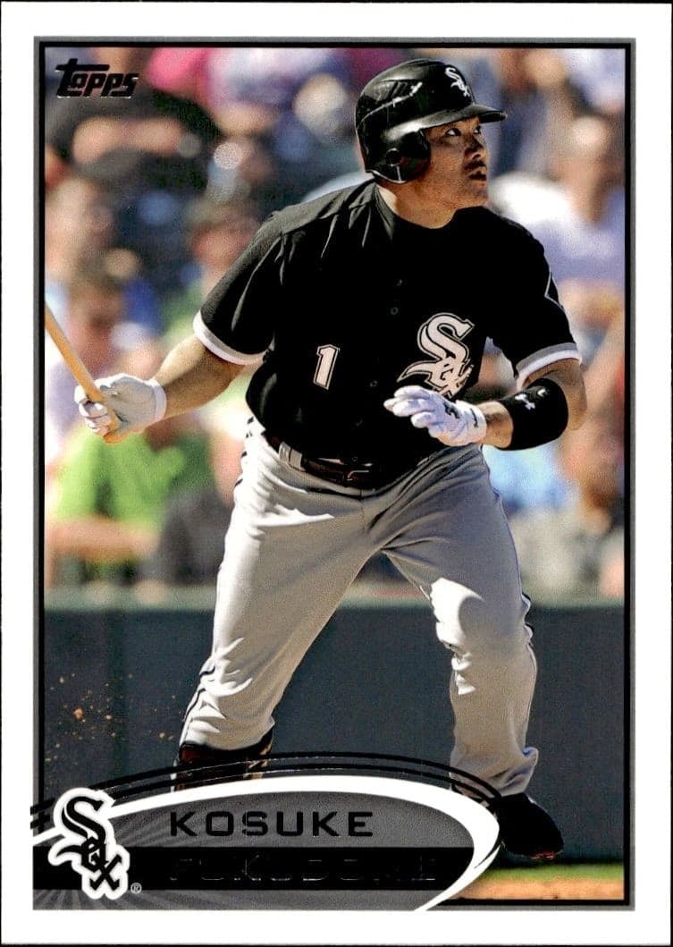 2012 Topps Series 2 Kosuke Fukudome #342 trading card