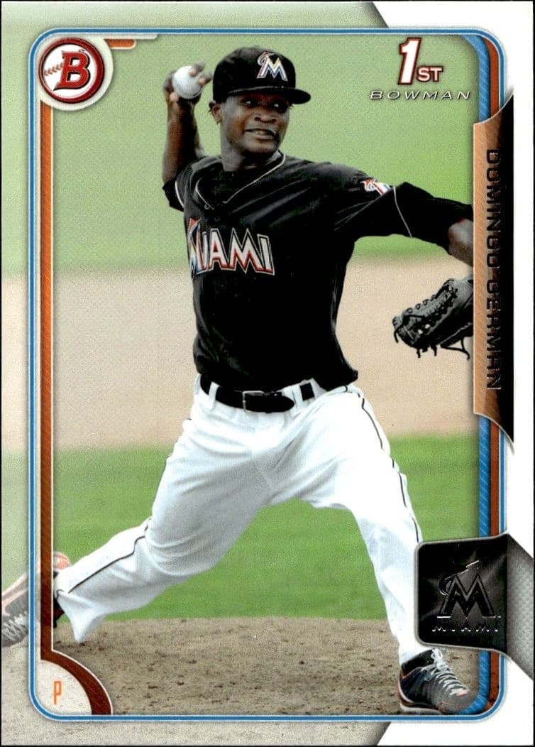 2015 Bowman Domingo German #BP118 trading card