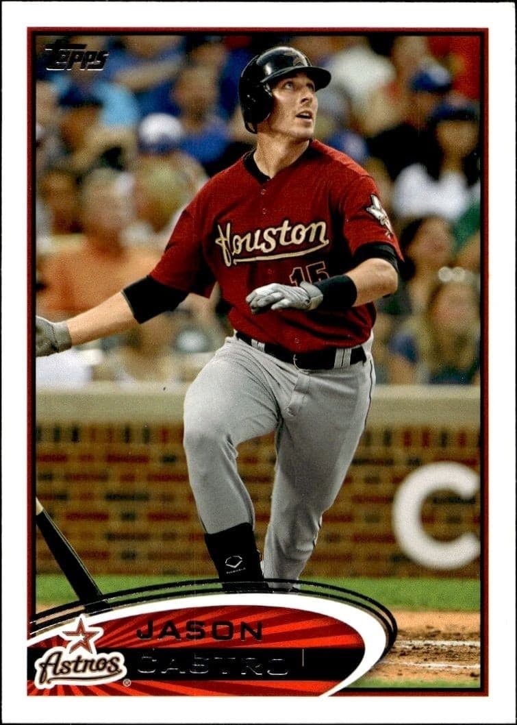 2012 Topps Series 2 Jason Castro #568 trading card