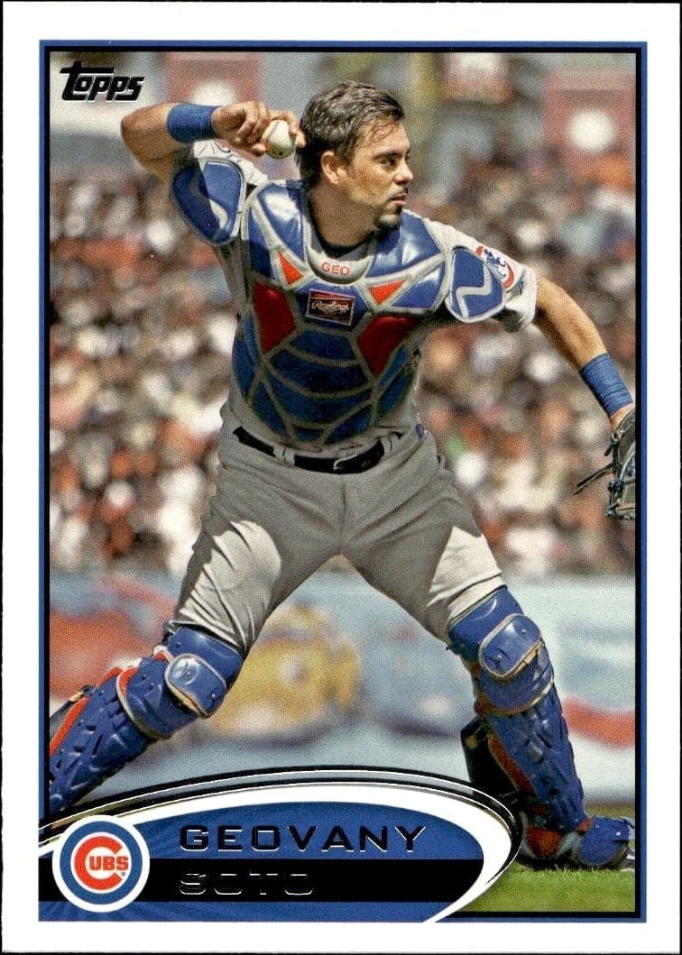 2012 Topps Series 1 Geovany Soto #56 trading card