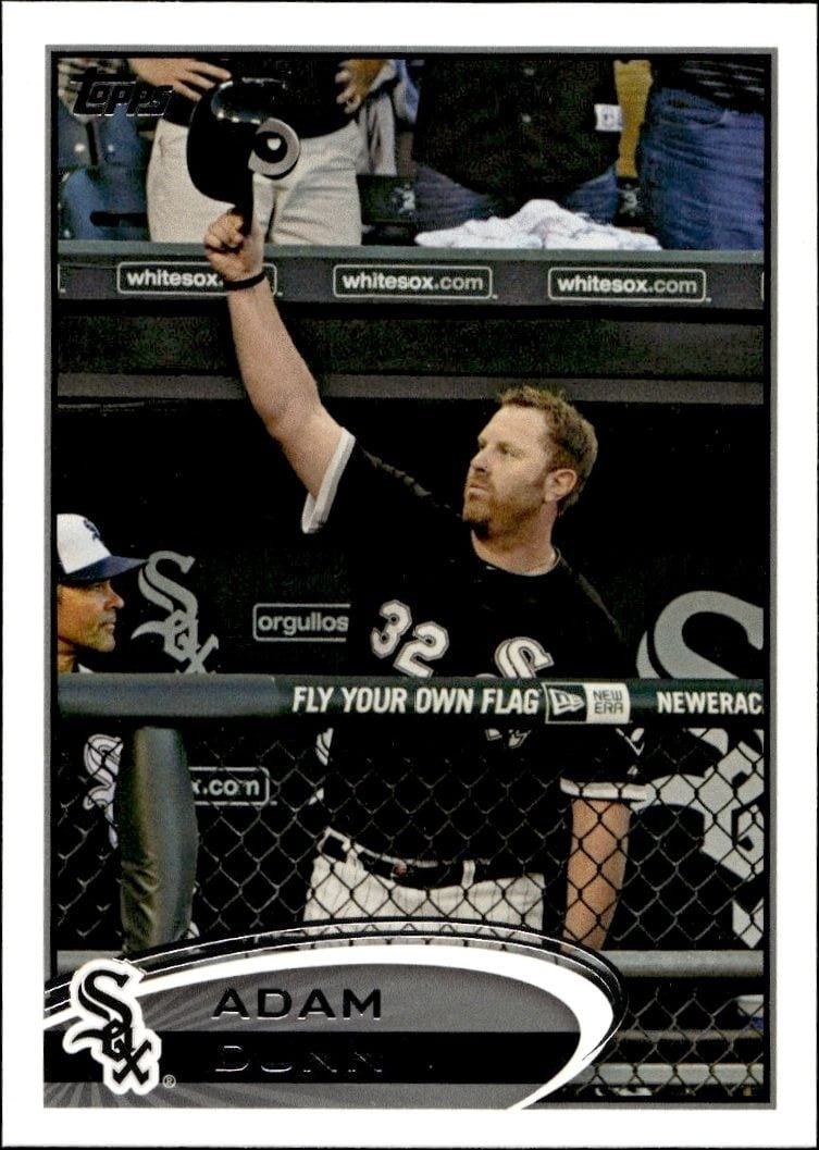 2012 Topps Series 1 Adam Dunn #199 trading card