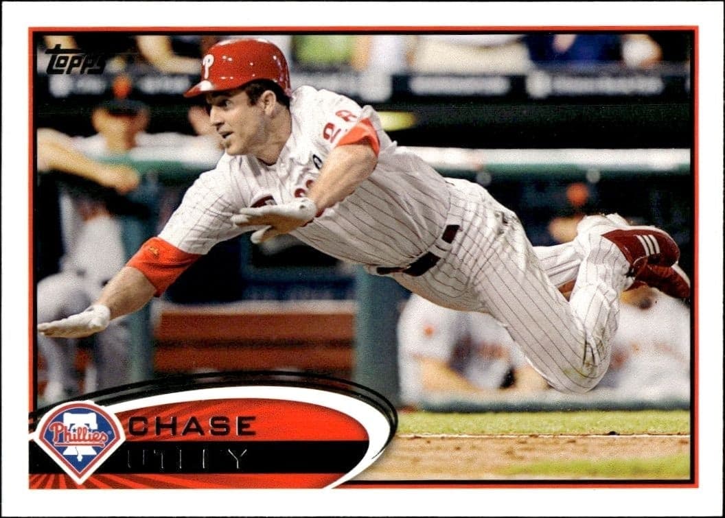 2012 Topps Series 2 Chase Utley #361 trading card