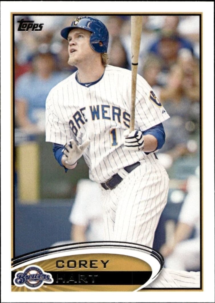 2012 Topps Series 2 Corey Hart #351 trading card